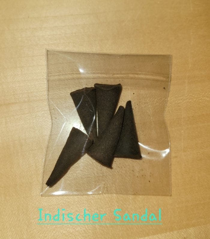 Räucherkegel indisch Sandal