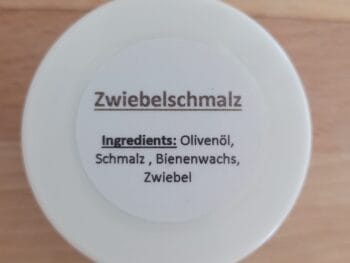 Zwiebelsalbe