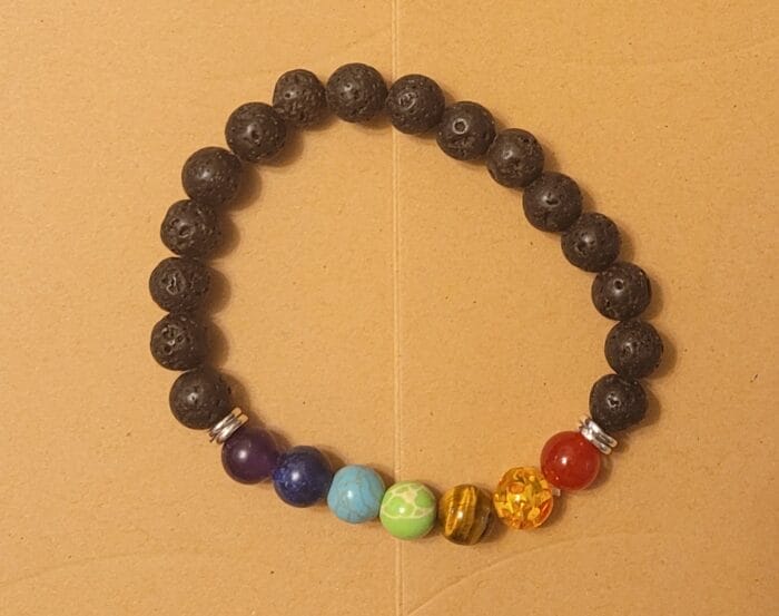 Aroma Armband Chakra Lava